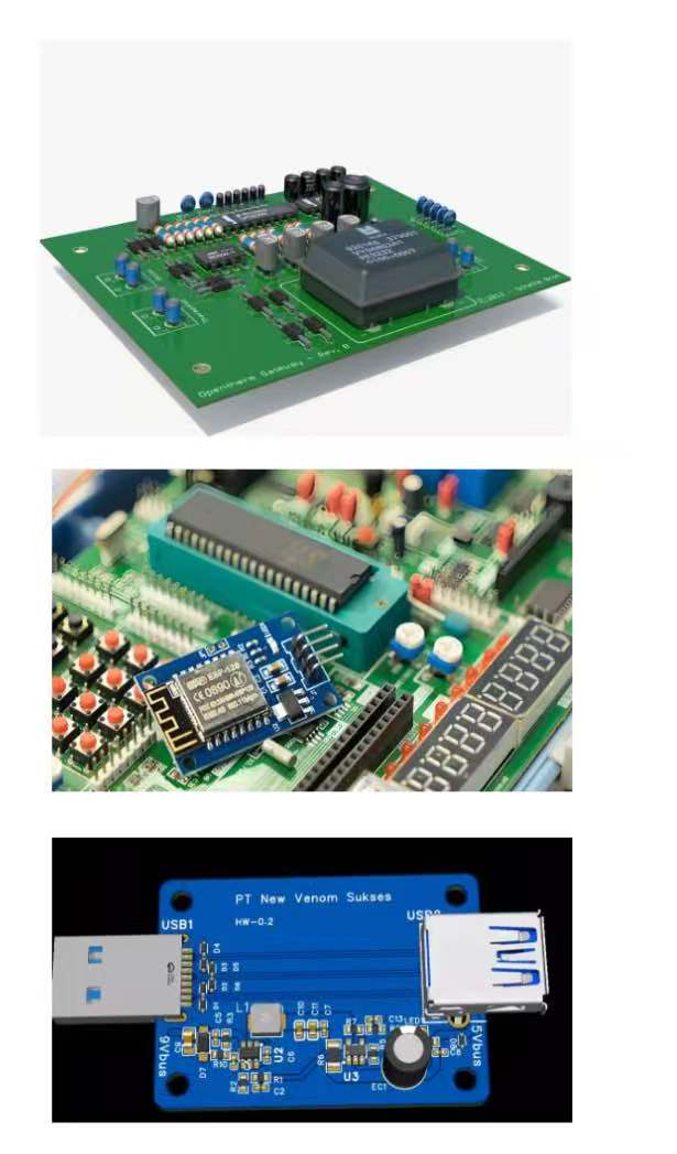 Custom electronic boards and technical support products