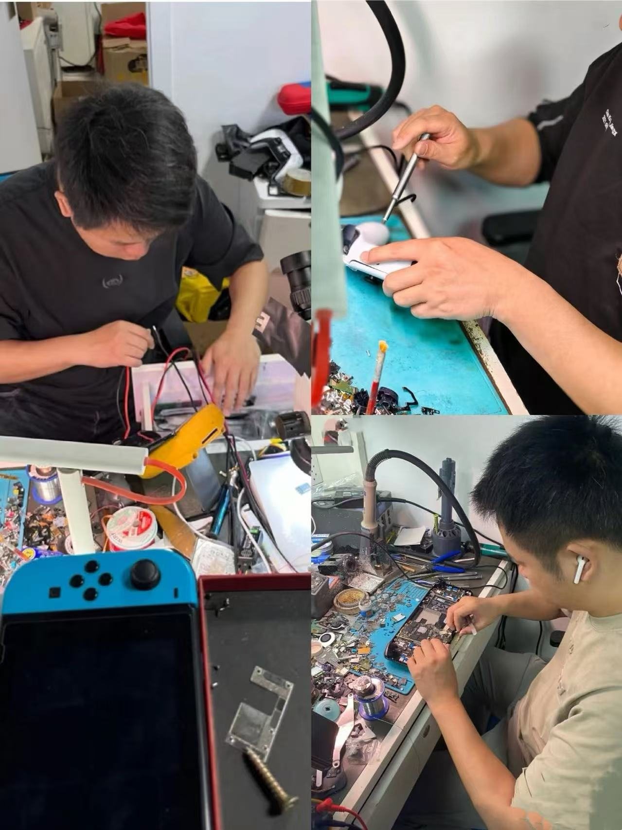 Field service and electronics repair work
